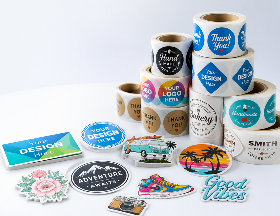 Custom Sticker Printing UK